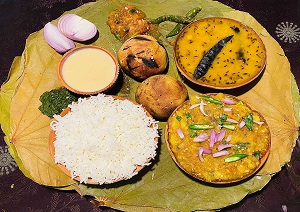Baati Chokha - Traditional Dish